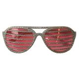 Lunettes "Glitter Bars" 14,5 cm