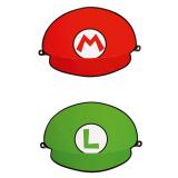 8 chapeaux de fête "Super Mario"