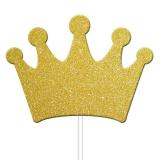 12 piques apéro  "Couronne paillettée" 