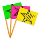 36 Piques apéro "Neon" lampe UV
