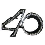 Lunettes Diamond "40 ans" 14,5 cm