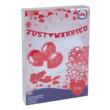 Set de déco "Just Married" 8-pcs