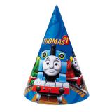 6 chapeaux de fête "Thomas et ses amis"