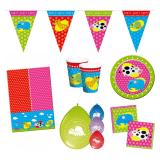 Kit de déco "Animaux à gogo" 46 pcs.