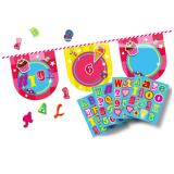 Guirlande de fanions personnalisable "Candy" 4 m