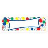 Bannière personnalisable "Ballons festifs" 150 cm