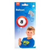 Ballon personnalisable en aluminium "Traffic Routier" 23 cm tige comprise