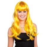 Perruque "Cheveux ondoyants" - jaune