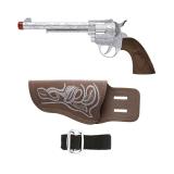 Pistolet avec étuit et ceinture "Wild West"
