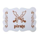 6 sets de table "Pirate"