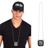 Collier avec insigne de police