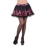 Jupe "Shiny Star" - rose vif-noir