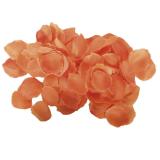 Pétales de rose 144 pcs. - orange