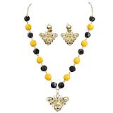 Parure de bijoux "Madame Abeille" 3 pcs.