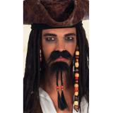 Moustache de pirate 2 pcs
