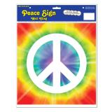 Déco murale adhésive "Peace & love" 29,5 cm