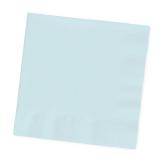 50 serviettes - bleu pastel