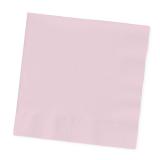 50 serviettes - rose pâle