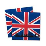 20 serviettes "Grande Bretagne"
