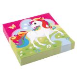 20 serviettes "Petite licorne"