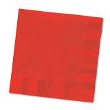50 serviettes - rouge