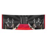 Bannière en tissu "VIP" 220 cm