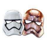 Storm Trooper Masken "Star Wars 7" 6-tlg.