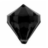 Streuteile "Farbenfrohe Diamanten" 6er Pack-schwarz