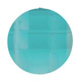 6 gros strass "Diamant rond" - turquoise