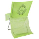 10 housses de chaise "Just Married" - vert