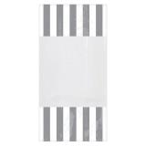 Petits sachets avec fermeture 10 pcs - argenté