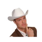 Chapeau de cowboy blanc "Bonanza style"