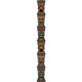 Décoration murale "Totem Tiki" 210 cm