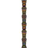 Décoration murale "Totem Tiki" 210 cm