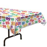 Nappe "50 Ans" 137 x 274 cm