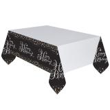 Nappe "Anniversaire scintillant" 1,37 x 2,59 m