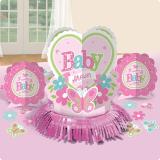 Kit de déco "Bienvenue petite princesse" 23 pcs.