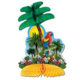 Déco de table "Île tropicale" 30 cm