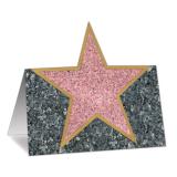 12 cartons de table "Walk of Fame"