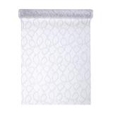 Chemin de table "Dentelle printanière" 5 m - blanc
