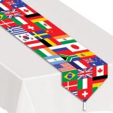 Chemin de table "International" 180 cm