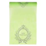 Chemin de table "Just Married" 5 m - vert