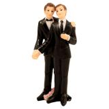 Figurine "Couple de mariés gays" 10 cm