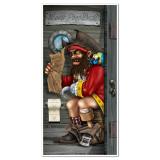 Déco de porte "Le petit coin du pirate"