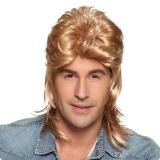 Perruque nuque longue "Patrick" blond