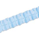 Guirlande de papier "Couleur pastel" 3,7 m - bleu clair