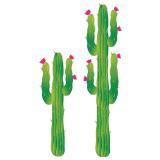 Déco murale "Cactus américain" 2 pcs.