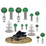 Déco murale "Piano" 118 cm 15 pcs