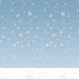 Déco murale "Flocons de neige" 120 x 910 cm 