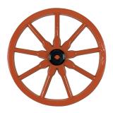 Déco murale 3D "Roue de chariot" 58 cm